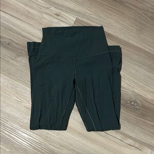 lululemon athletica Dark Green Leggings